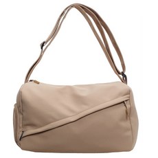 Overcode 休閒瑜珈健身游泳運動肩背斜揹包 BRP3022, 米色, 1個