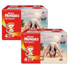HUGGIES 好奇 2026 Magic Comfort 黏貼型紙尿褲 男女通用, 116張, 4階段