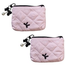 뷰레이터닷컴 피에스 퀄팅 리본 미니 생리대 파우치 2p