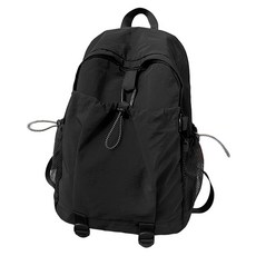 Overcode 休閒大容量男女通用運動後揹包 BRP3040, 黑色, 1個