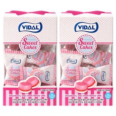 VIDAL 甜蜜蛋糕造型軟糖禮盒, 120g, 2個