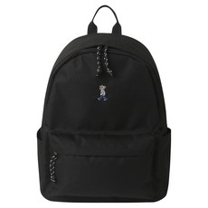 SHOOPEN 男女通用 Shoebear 中型圓頂後揹包 HPADZGAC03, 19 黑色