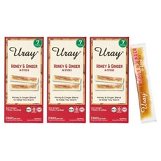 우라이 허니 & 진저 스틱 7p, 84g, 3개