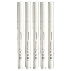 쉴드 노드 브러쉬 마카 화이트, 1색, 5개