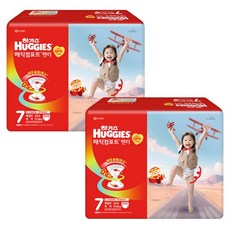 HUGGIES 好奇 2026 Magic Comfort 褲型紙尿褲 女寶寶用, 64張, 7階段