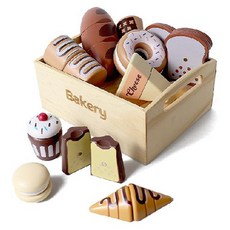 kienvy 扮家家酒烘焙坊切割10件組, 多色, 1套