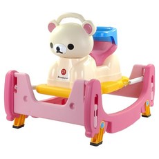 고나토이즈 4in1 리락쿠마 스프링카, 핑크, 1개