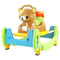 고나토이즈 4in1 리락쿠마 스프링카, 브라운, 1개