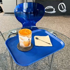 리빙메이트 컬러 트레이, 아마존 블루, 5개