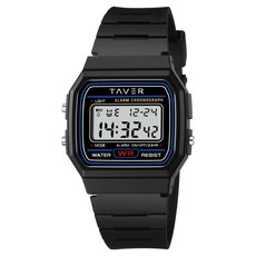 TAVER 復古電子手錶 T25091