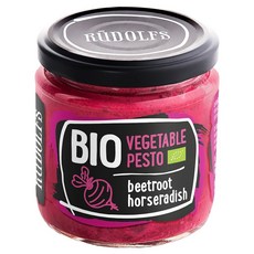RUDOLFS 유기농 야채 스프레드 비트루트 호스래디시, 180g, 1개