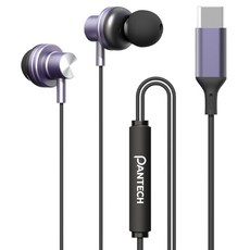 팬택 스테레오 커널형 메탈 유선 이어폰 C타입, 퍼플, PT-MEH-01C
