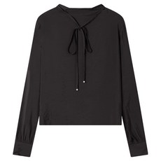 Roem 女款圓領綁帶襯衫