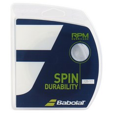 BABOLAT RPM Hurricane 8角聚酯纖維網線, 白色, 1個