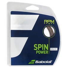 BABOLAT RPM Power 1.25 圓形聚酯纖維線, RPM Power 棕色 1.25, 1個