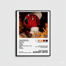 픽노아 힙합 음악 앨범 포스터 8