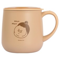 Kakao Friends 春植 Cozy Grip 馬克杯 隨行杯, 米色, 1個, 350ml