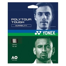 요넥스 폴리 투어 터프 1.25 원형 폴리 스트링, 1개