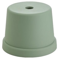 Block Mart 霧面圓形多用途浴室椅, 綠色