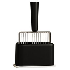 헬로키튼 수납형 고양이 모래삽, 블랙, 1개