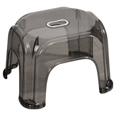 Block Mart 方形排水浴室椅, 黑色