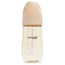 agabang 優質 PPSU 奶瓶 58S0620, 珊瑚粉, 1個, 270ml
