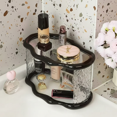 조인메이드 화장품 정리대, 블랙, 1개