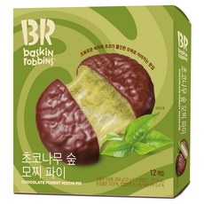 배스킨라빈스 초코나무숲 모찌 파이, 1개, 264g
