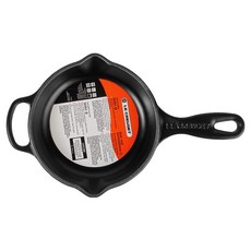 LE CREUSET Signature 圓形琺瑯平底鍋 霧面黑, 1個, 16cm