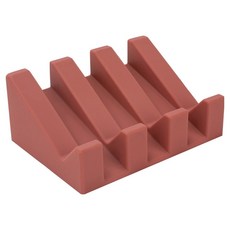 쉐리엘 욕실 다용도 깔끔 물빠짐 실리콘 비누 거치대 대, 와인, 1개