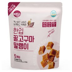 이더스 한입 꿀고구마 말랭이 5p, 325g, 1개