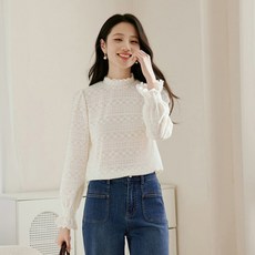 LUNA GIRL 女款 Lollinoa 蕾絲襯衫 L26SPBL010712