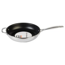 LE CREUSET 不鏽鋼塗層深型平底鍋, 1個, 24cm