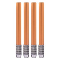 微笑 鉛筆延長器, 高級橘, 4個