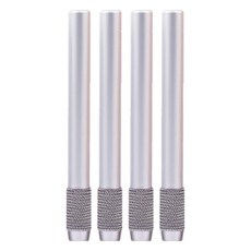 미소로운 연필깍지, 고급실버, 4개