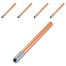 미소로운 연필 홀더 세트 A타입, 5세트, 펄오렌지