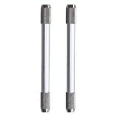 미소로운 양방향 연필깍지, 실버, 2개