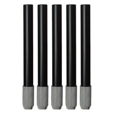 미소로운 연필 홀더 세트 B타입, 5세트, 블랙