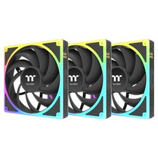 thermaltake 曜越 TOUGHFAN EX 140 ARGB Sync 3入組, 1套, 黑色, TOUGHFAN EX 140 3入組 黑色