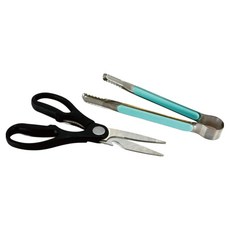 썬터치 즐겨쓰는 가위 + 집게 세트, 블랙(가위), 민트(집게), 1세트