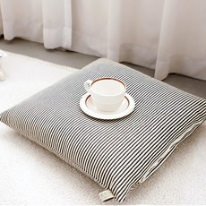 CASA VERDE 克萊爾條紋方形坐墊 含棉芯
