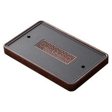 小麥購物 簡約中式復古泡茶盤 53 x 33cm K065, 古窗, 1個