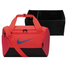 나이키 브라질리아 9.5 트레이닝 더플백 XS DM3977-804 + 이너백 세트 레드, 레드(더플백), 이너백(블랙), 1세트
