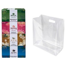 DAYE TEA 茶禮 健康一日茶飲組合 + 購物袋, 1套, 茉莉花茶 + 伯爵茶 + 洋甘菊 + 薄荷