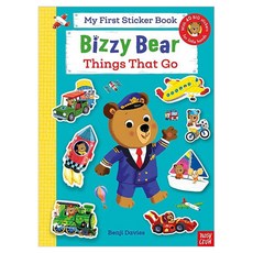 Bizzy Bear : My First Sticker Book Things That Go, Nosy Crow