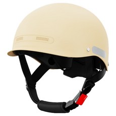 VENTLERUS 自行車/電動自行車用 復古安全帽, 米色, 1個