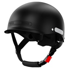 VENTLERUS 自行車/電動自行車用 復古安全帽, 黑色, 1個