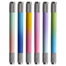 Misoroun 雙向鉛筆延長器 漸層6件組, 混合色, 1套