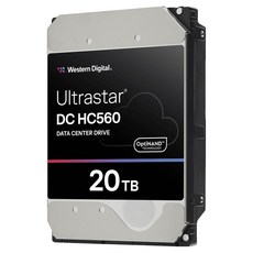 Western Digital 威騰 Ultrastar HDD SATA, 20TB, HC560
