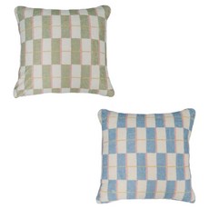 Rugum Forest Check 柔軟抱枕套